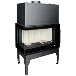 Камінна топка Uniflam 860 EVO LBS роздільне скло (ref. 260-183). Фото 2