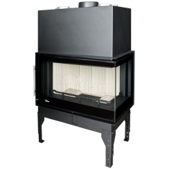 Камінна топка Uniflam 860 EVO PBS роздільне скло (ref. 260-182). Фото 2