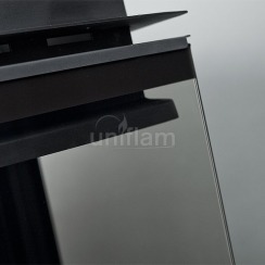 Камінна топка Uniflam 850 Prestige PBS роздільне скло (ref. 607-842). Фото 2
