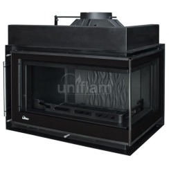 Камінна топка Uniflam 850 Prestige PBS роздільне скло (ref. 607-842)